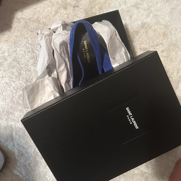 Saint Laurent blue heels ๐๐ฆ - Picture 7 of 7